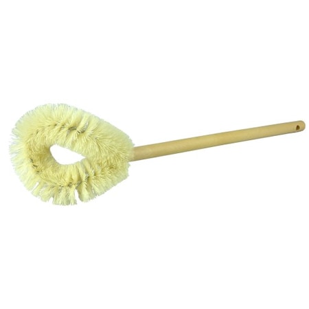 Weiler Bowl Brush, Professional, White Tampico Fill, Hardwood Handle 44001